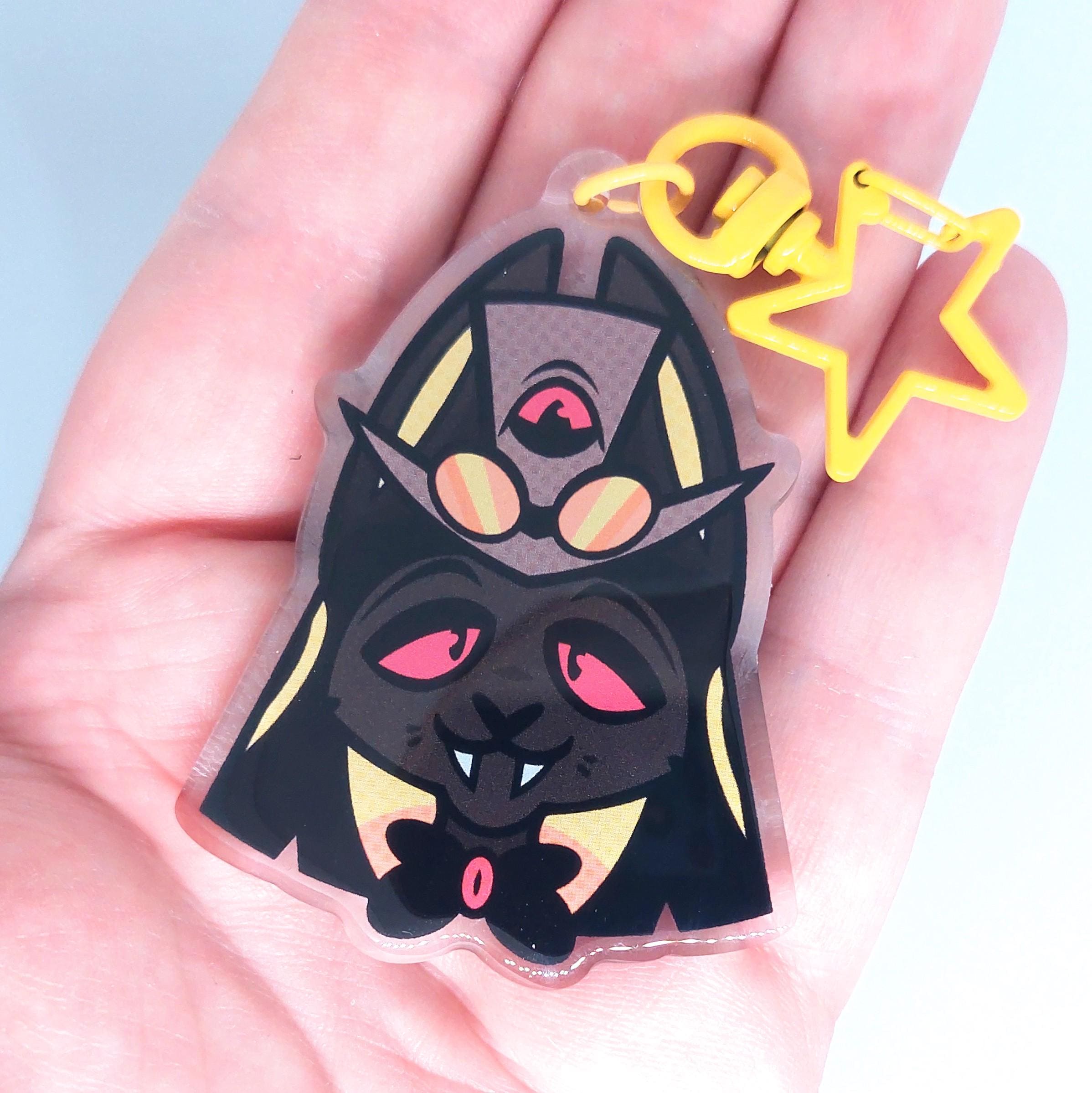 Acrylic Keychain - Helluva Boss Husk and Sir Pentious (2.5