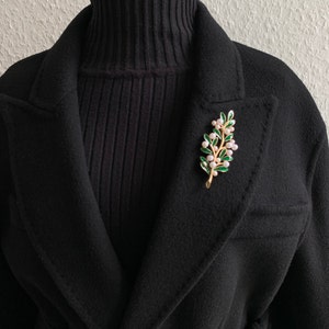 Mode Kreative Blatt Broschen Pins Für Frauen Pflanzen Brosche Pin Vintage Metall Elegante Kleidung Party Schmuck Geschenk Bild 5