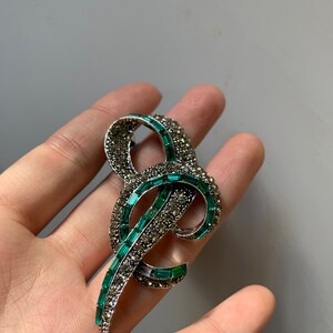 Strass Vintage Bogen Broschen für Frauen-elegante Mode Pin verfügbar Bowknot Zubehör Geschenk Bild 2