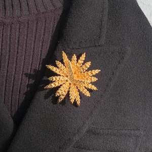 Wheat Brooch gold colour Pins office Brooch elegant birthday Gift Brosche Christmas rare find Valentine&#39;s Day gift