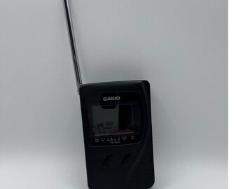 ビンテージ カシオ LCD カラーテレビ TV-100 ポケット ポータブル