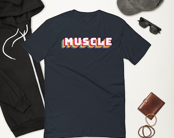 MUSCLE Retro T-Shirt