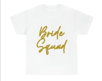 Tee-shirt Hen Party Bride Squad
