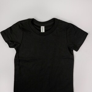 Youth T-shirt Friends Not Food Eco Friendly Clothing Black
