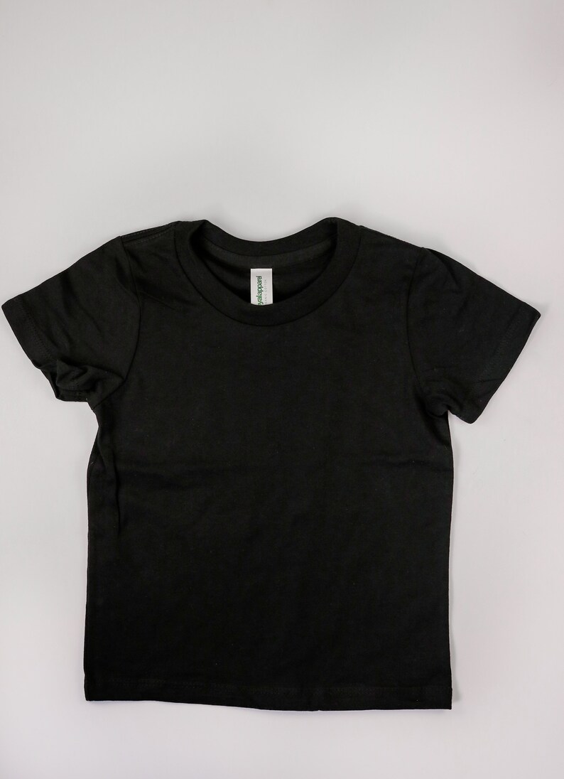 Youth T-shirt Friends Not Food Eco Friendly Clothing Black