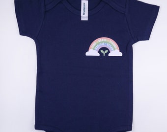 Infant Onesies - Kind-Brave-Strong-Magical-Vegan - Ethical Clothing