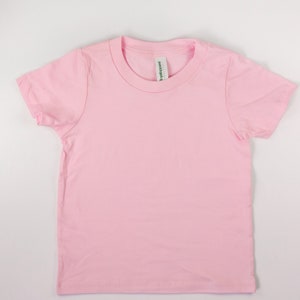 Youth T-shirt Friends Not Food Eco Friendly Clothing Rose Pink