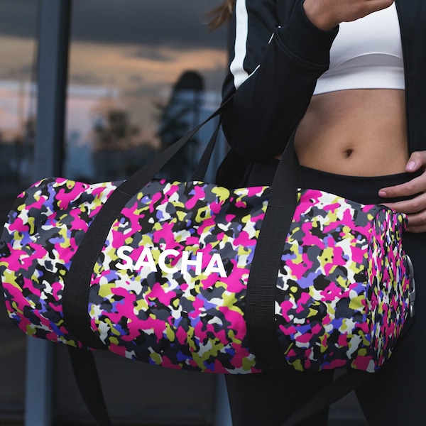 Camo Duffle Bag Etsy