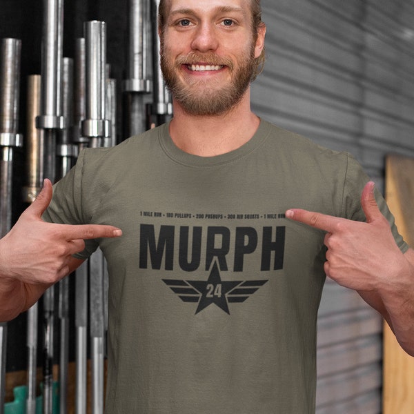 MURPH 24 Tshirt, Hero WOD Tshirt, Memorial Day, Hero Workout, Gym Tshirt, CrossFit Tshirt, Murph 2024, Crossfitter Gift, Military Tee