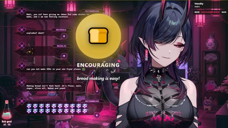 Twitch Overlay Chat Sentiment Tracker AI Tool for Streamers Vtuber Mood ...