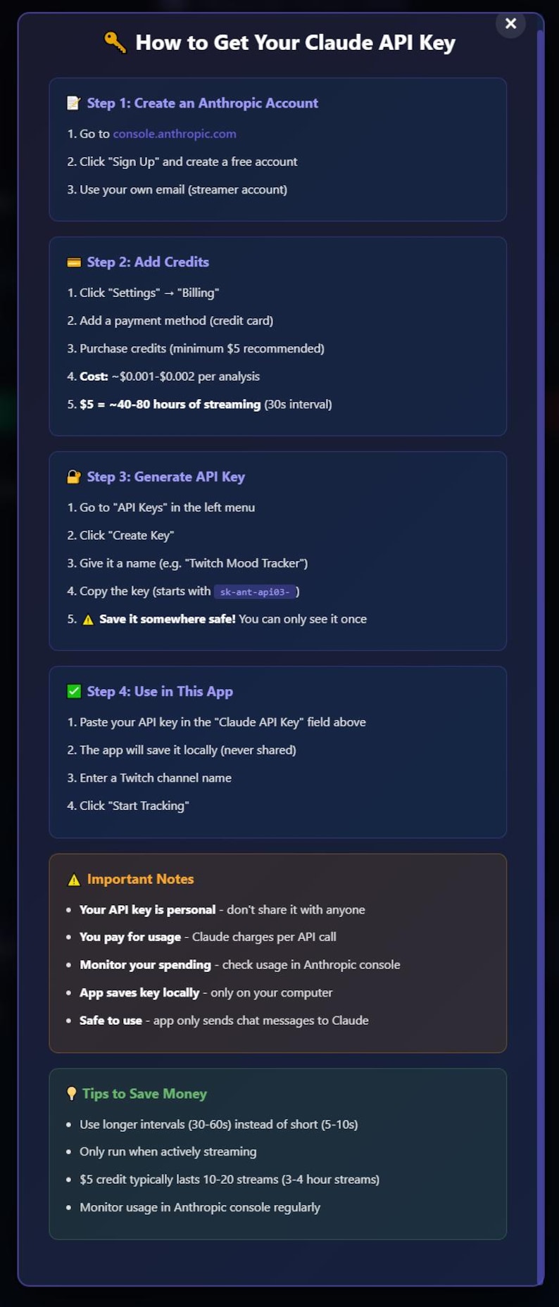 Twitch Overlay Chat Sentiment Tracker AI Tool for Streamers Vtuber Mood ...