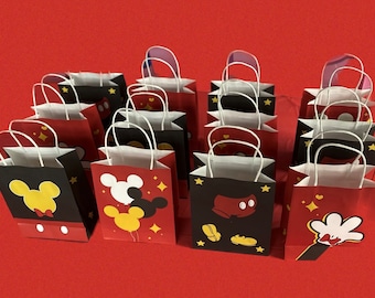 Set of 12 Mickey Goody Bags