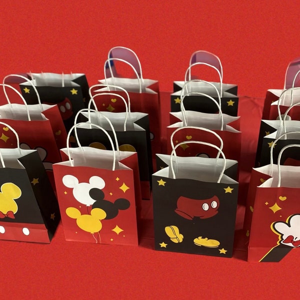 Set of 12 Mickey Goody Bags