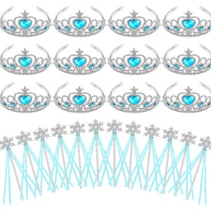 Frozen tiara and wand party decor/favors