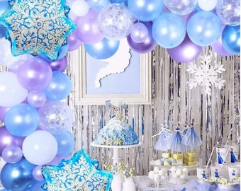 Frozen Theme Balloon Arch