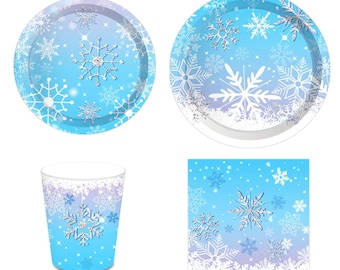 Frozen Party Theme Tableware