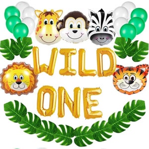Wild One Jungle Decor