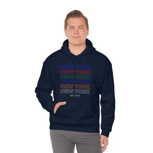 New York Sports Cascade Unisex Hoodie