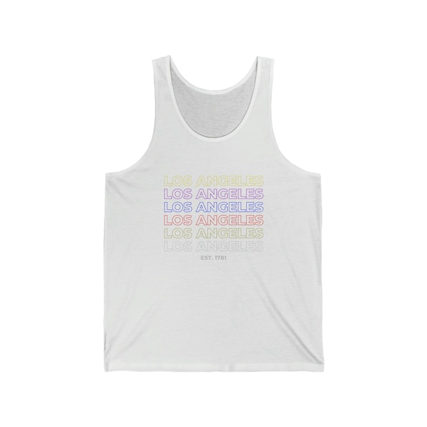 Los Angeles Sports Cascade Unisex Jersey Tank