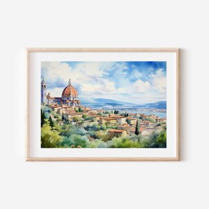 Cathedral Painting, Church Wall Art, Farmhouse Wall Décor, Religious Art, Watercolor Church, Cathedral, Christian Art, Instant Download