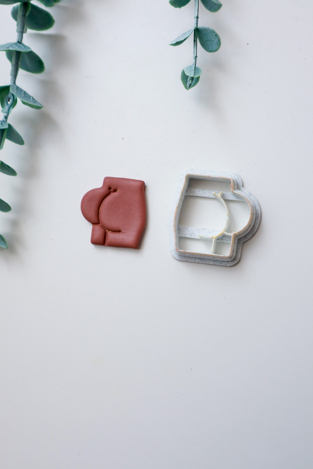 Human Cutter Shape Human Bottom Cutter Polymer Clay Cutter, Body Part Cutter, Earring ...