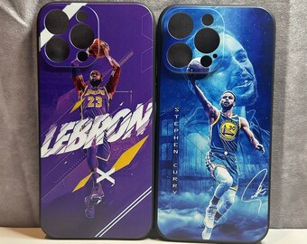 NBA Legend iPhone Case Featuring Basketball's Prolific Players