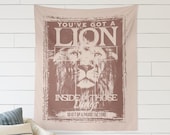 Christian Boho Tapestry Wall Hanging Retro Tapestry Girls Tapestry Christian Gift for Her Christian Nursery Tapestry Nursery Wall Decor