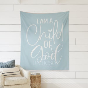 Christian Vertical Tapestry for Bedroom Girls Wall Hanging Decor for Bedroom Christian Tapestry College Dorm Decor for Girls Gift for Her