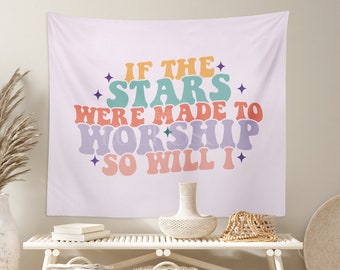 Christian Boho Tapestry Wall Hanging Nursery Decor Nursery Wall Hanging Christian Wall Hanging Christian Wall Decor Christian Gift for Her