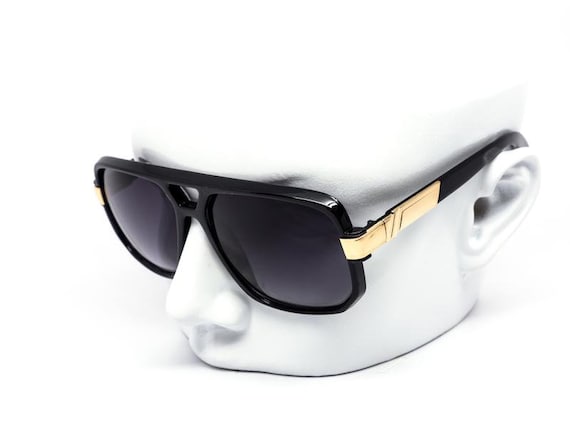 Men Sunglasses Fashion Designer Luxury Aviator Square 