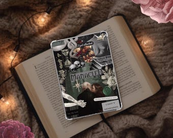 Dark Academia Kindle Insert – Forbidden Romance, Gothic Collage