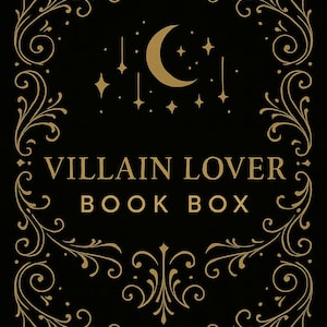 Villain Lover Book Box | Blind Date with a Book, Dark Romance
