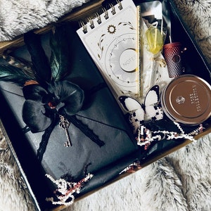 Blind Date with a Book Gift Box – Curated Mystery Book Box for Book Lovers, Self Care Gift Set, Bookworm Surprise, Reader Gift dark romance
