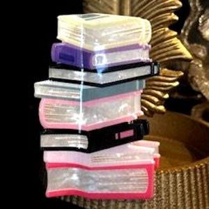 Stacked Book Claw Clip