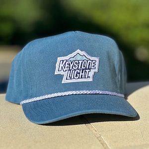 Keystone Light SnapBackpatch hat (trucker)