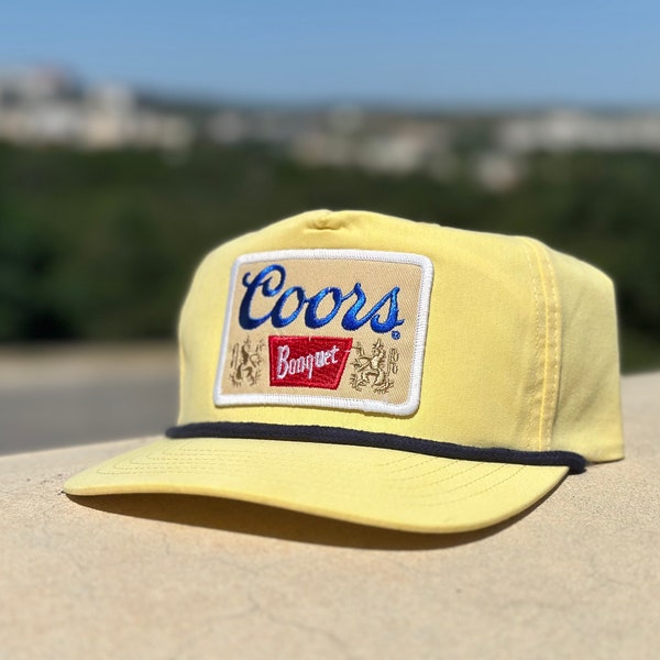 Coors Flat Hat Etsy
