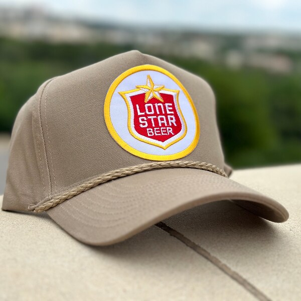 HOOEY LONE STAR 1884 PATCH Black Snapback Trucker Cap American Made