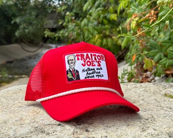 Joe Biden Traitor Joes Funny Trucker Hat