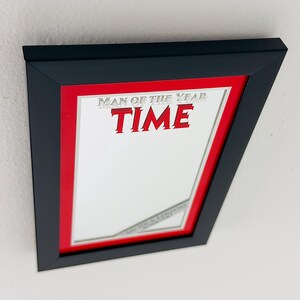 12"x16" Man Of The Year Time Magazine Glass Mirror