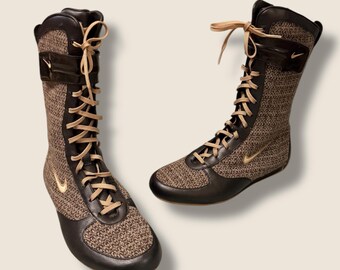 Nike Y2K Archive Boxing Boots Rare Collectible Vintage Wrestling