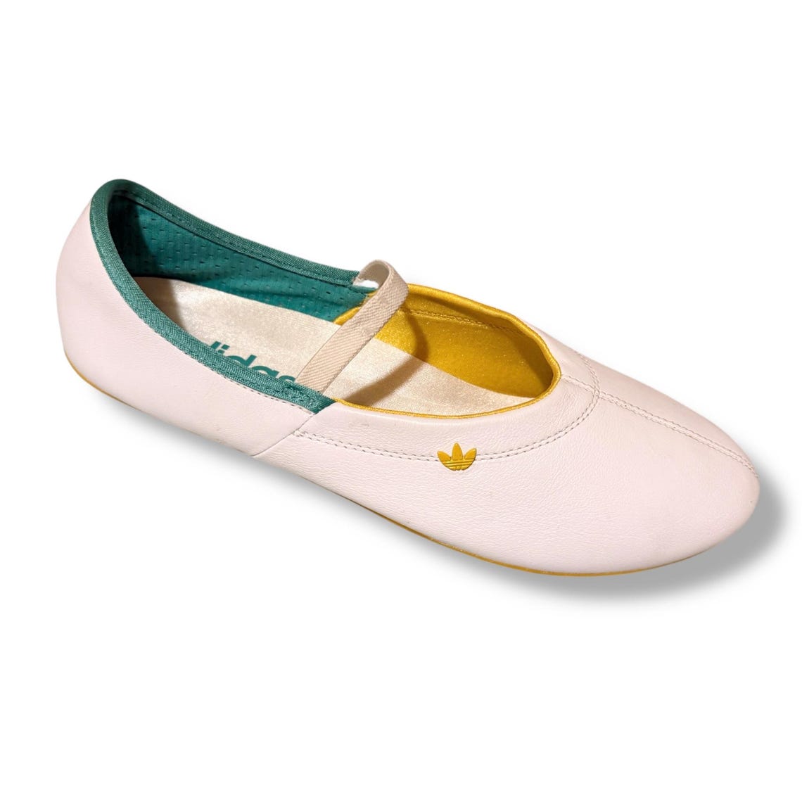 Archive Adidas Y2K Ballet Flats – Iconic 00s Leather Mary Jane Sneakers | Vintage Collector Piece, foto 2 di 5