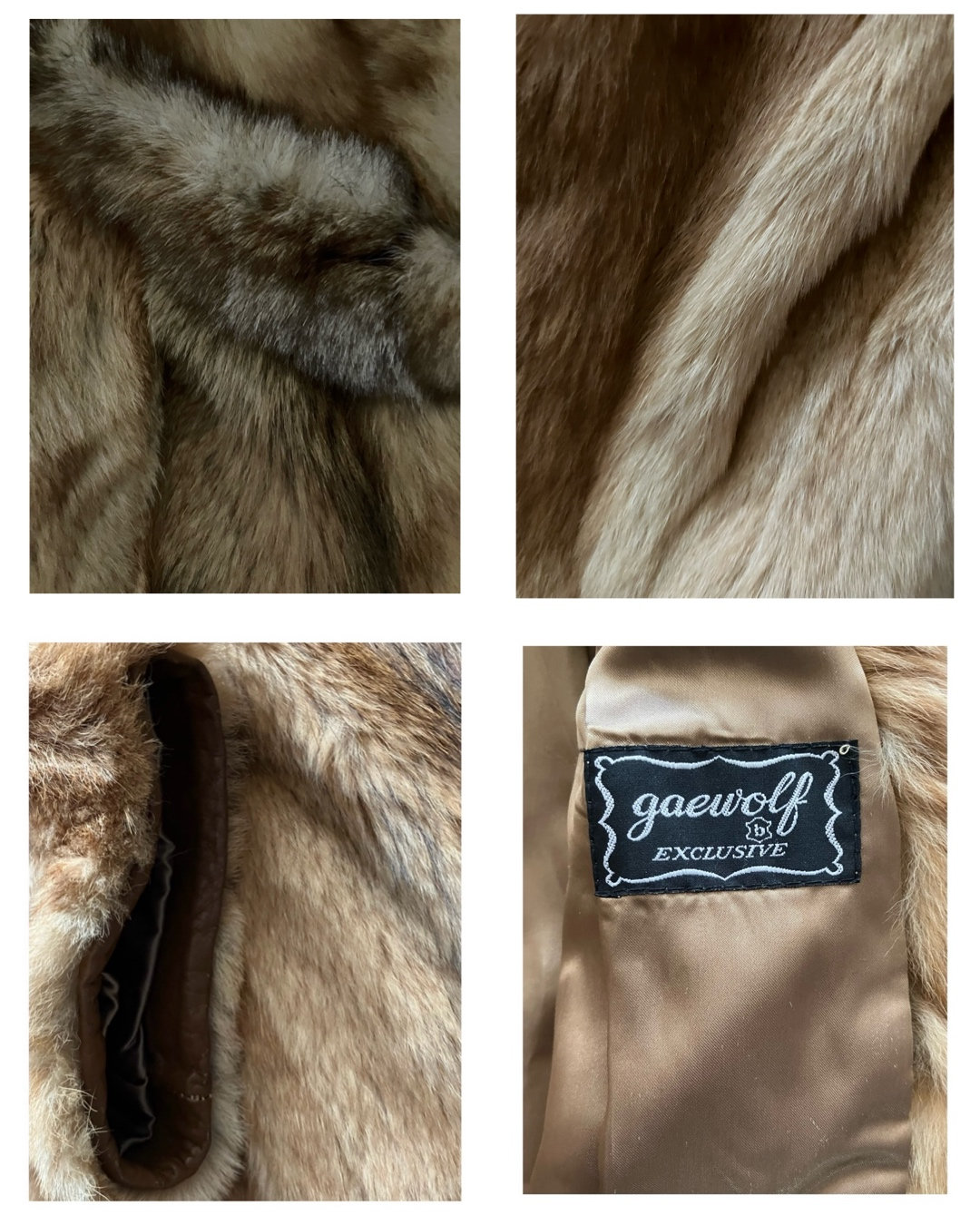 Iconic Vintage 80s Fox Fur Coat Oversized Y2K Berlin Coat