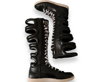 PUMA Archive First Round Boxing Boots Vintage High Knee