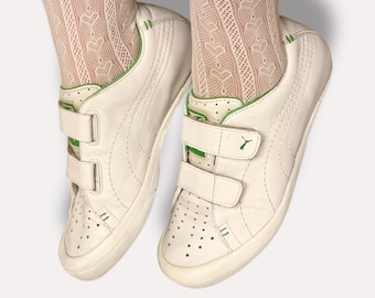 Ultra Rare PUMA Y2K Ballet Sneakers 00s Leather Flats | Futuristic Minimal Trainer EU 38 UK 5 | Archive Mostro Style