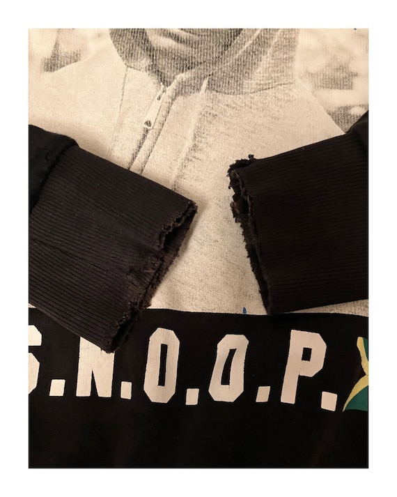 Rare Snoop Dogg x HM Y2K vintage gem sweatshirt h… - image 5