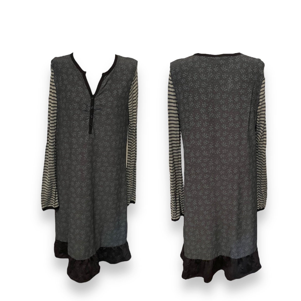 Cop Copine Archive Dress 90s French Designer Viscose Avant Garde