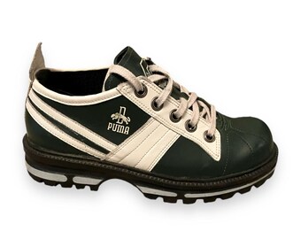 Puma Rudolf Dassler Archive 80s Platform Leather Trainers Rare