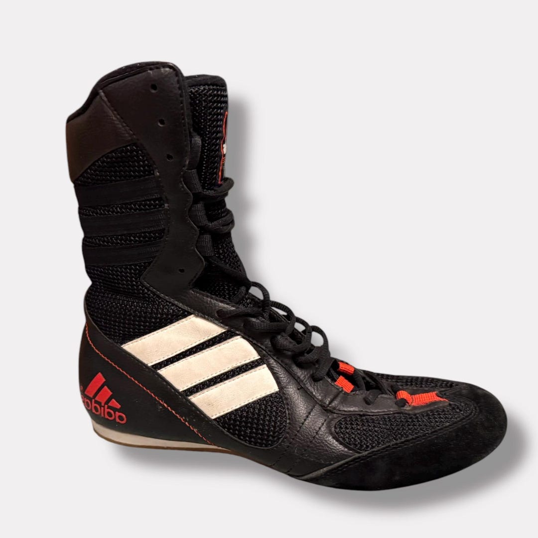 Iconic Vintage ADIDAS TYGUN Unisex Blacky2k Futuristic Wrestling