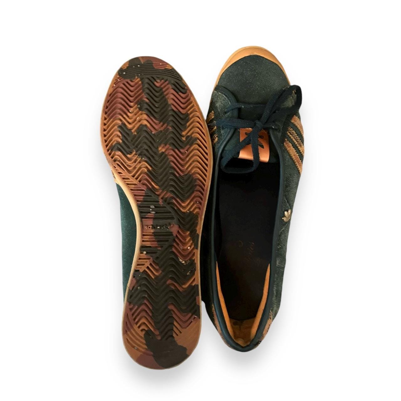 Adidas Adria Vintage 90s Leather Ballet Sneakers | Archive Y2K