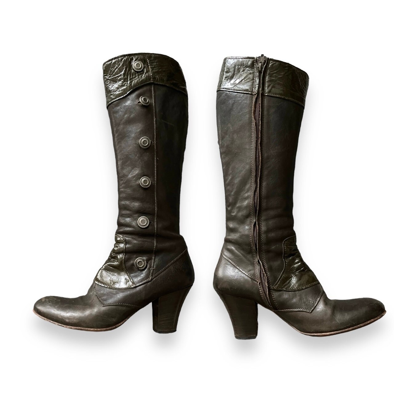 靴 buttero archive side zip boots y2k buttero archive side zip boots y2k